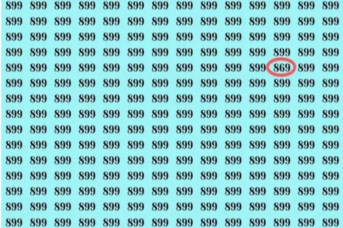 Üks number erineb teistest