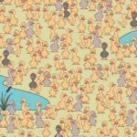 Puzzle lõbus ja leidlik: sa pead leidma kana 7 sekundiga